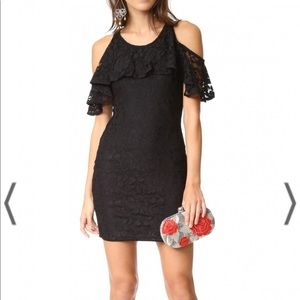 Ella Moss 'Trello' Lace Cold Shoulder Dress Small